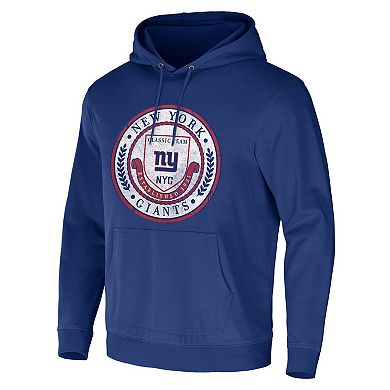 Men's NFL x Darius Rucker Collection by Fanatics Royal New York Giants Washed Pullover Hoodie