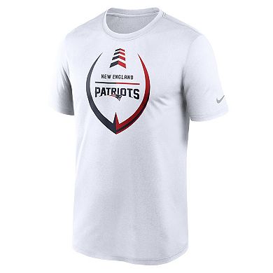 Men's Nike White New England Patriots Icon Legend Performance T-Shirt