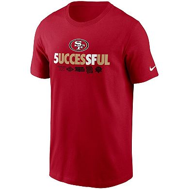 Men's Nike Scarlet San Francisco 49ers Hometown Collection Success T-Shirt