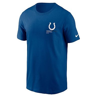 Men's Nike Royal Indianapolis Colts Team Incline T-Shirt