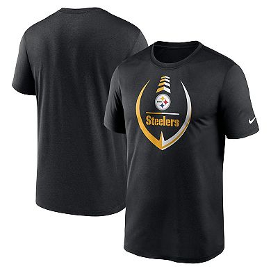 Men's Nike Black Pittsburgh Steelers Icon Legend Performance T-Shirt