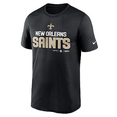Men's Nike Black New Orleans Saints Legend Community Performance T-Shirt