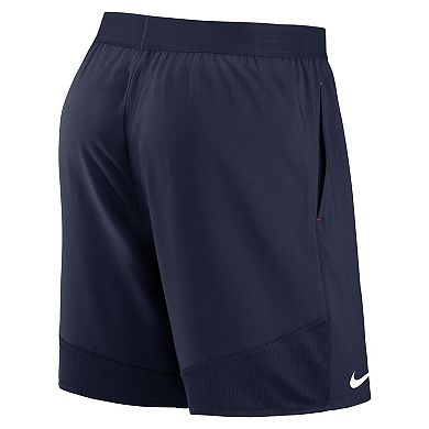 Men's Nike Navy Denver Broncos Stretch Woven Shorts