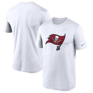 Men's Nike White Tampa Bay Buccaneers Logo Essential Legend Performance T-Shirt