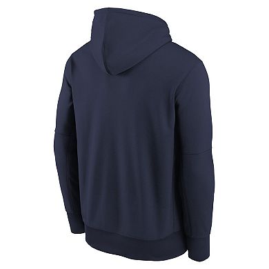 Youth Nike College Navy Seattle Seahawks Icon Performance Pullover Hoodie