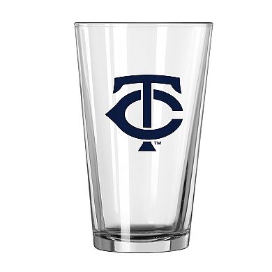 Minnesota Twins 16oz. Team Wordmark Game Day Pint Glass