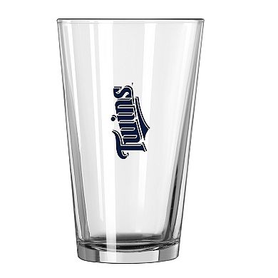 Minnesota Twins 16oz. Team Wordmark Game Day Pint Glass