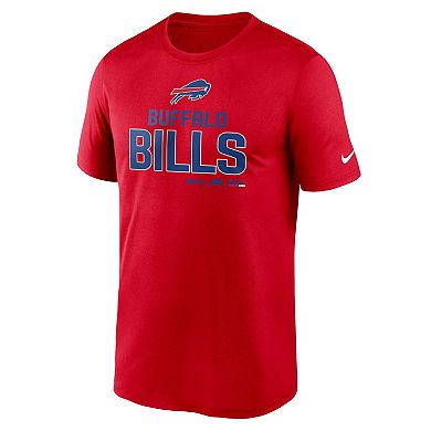 Men's Nike Red Buffalo Bills Legend Community Performance T-Shirt