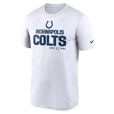 Men's Nike White Indianapolis Colts Legend Community Performance T-Shirt