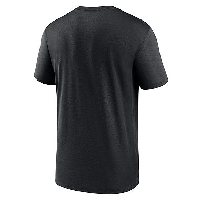 Men's Nike Black Carolina Panthers Icon Legend Performance T-Shirt