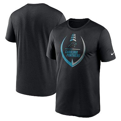 Men's Nike Black Carolina Panthers Icon Legend Performance T-Shirt