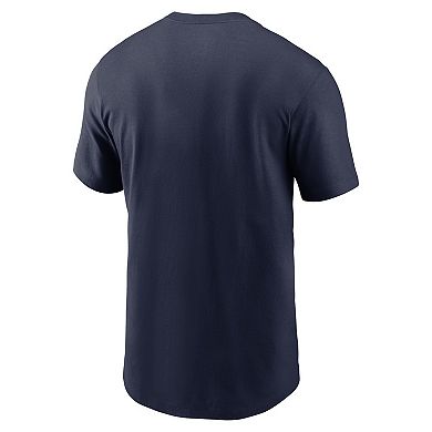 Men's Nike Navy Denver Broncos Muscle T-Shirt