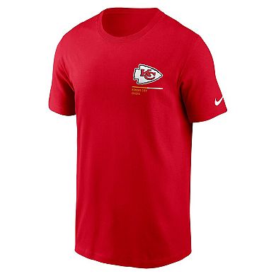 Men's Nike Red Kansas City Chiefs Team Incline T-Shirt