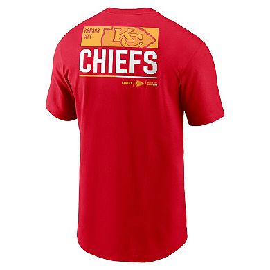 Men's Nike Red Kansas City Chiefs Team Incline T-Shirt