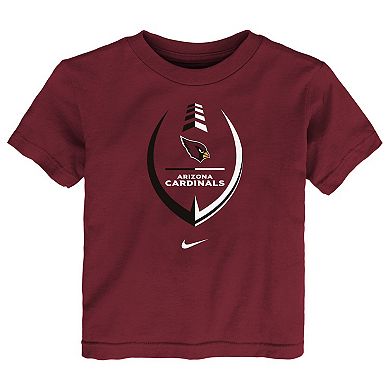 Toddler Nike Cardinal Arizona Cardinals Football Wordmark T-Shirt