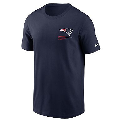 Men's Nike Navy New England Patriots Team Incline T-Shirt