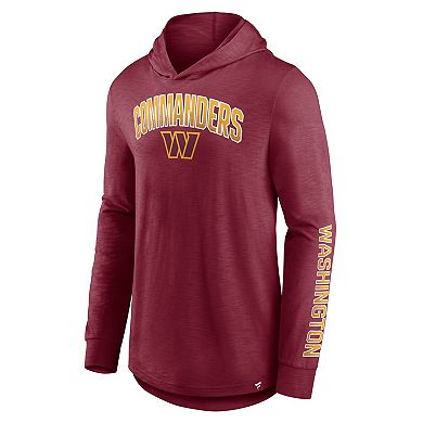 Men's Fanatics Branded Burgundy Washington Commanders Front Runner Pullover Hoodie