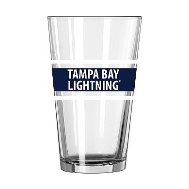 Tampa Bay Lightning 16oz. Team Wordmark Game Day Pint Glass