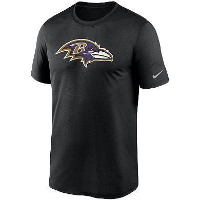 Men's Nike Black Baltimore Ravens Logo Essential Legend Performance T-Shirt