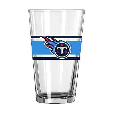 Tennessee Titans 16oz. Team Wordmark Game Day Pint Glass