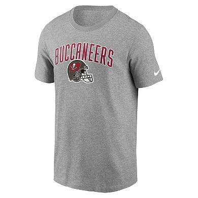 Men's Nike Heathered Gray Tampa Bay Buccaneers Team Athletic T-Shirt