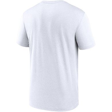 Men's Nike White Los Angeles Chargers Legend Community Performance T-Shirt