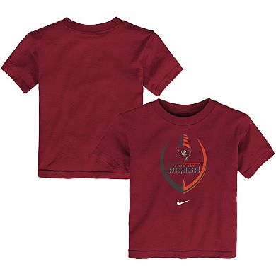 Toddler Nike Red Tampa Bay Buccaneers Football Wordmark T-Shirt
