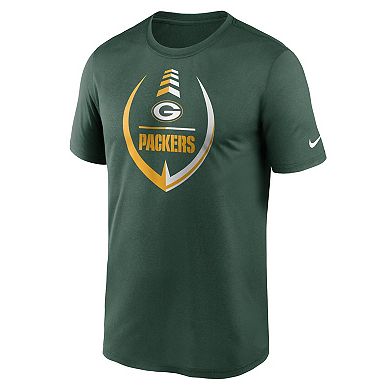 Men's Nike Green Green Bay Packers Icon Legend Performance T-Shirt