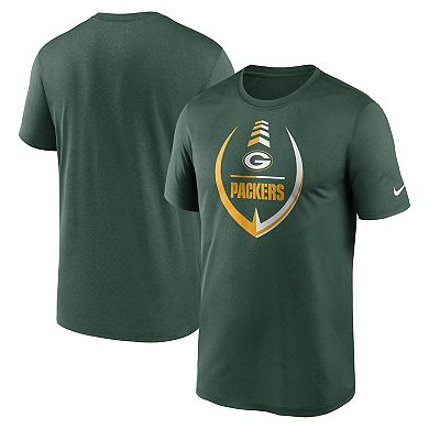 Men's Nike Green Green Bay Packers Icon Legend Performance T-Shirt