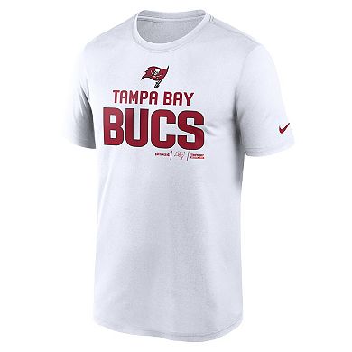 Men's Nike White Tampa Bay Buccaneers Legend Community Performance T-Shirt