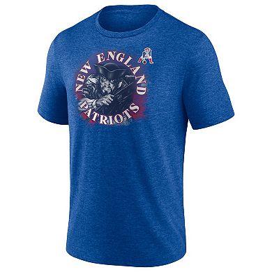 Men's Fanatics Branded Heathered Royal New England Patriots Sporting Chance T-Shirt