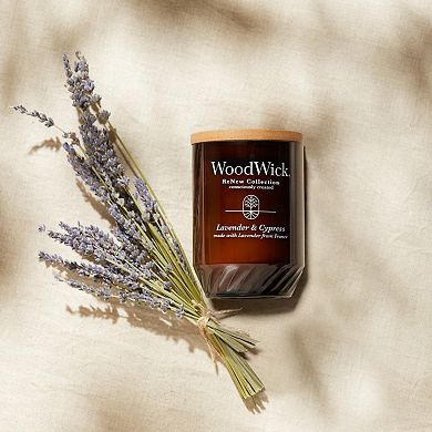WoodWick?? ReNew Lavender & Cypress Large Jar Candle