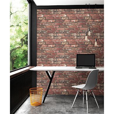 Brewster Home Fashions Loft Brick Wallpaper