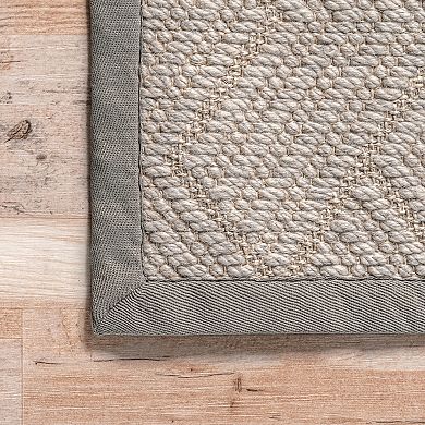 nuLoom Natural Textured Suzanne Area Rug