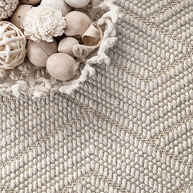 nuLoom Natural Textured Suzanne Area Rug