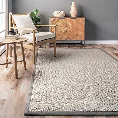 nuLoom Natural Textured Suzanne Area Rug