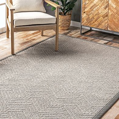 nuLoom Natural Textured Suzanne Area Rug