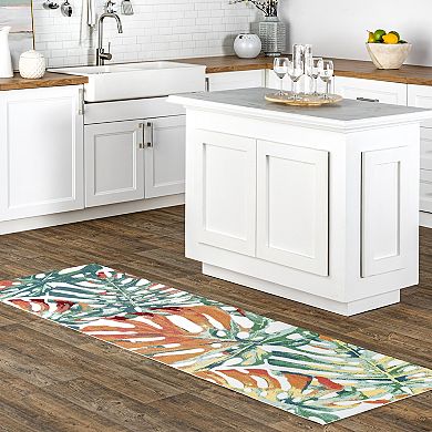 nuLoom Contemporary Floral Janice Area Rug