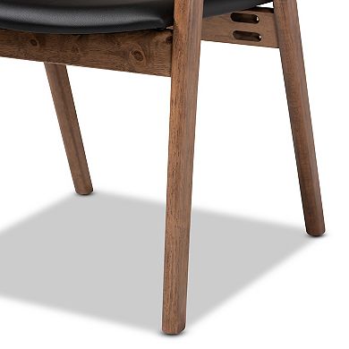 Baxton Studio Harland Dining Chairs 2-piece Set