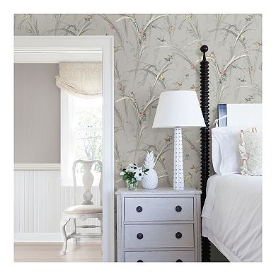 Brewster Home Fashions Meadowlark Botanical Pre-Pasted Wallpaper