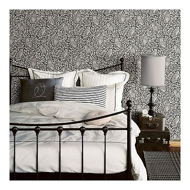 Brewster Home Fashions Parliament Owl Pre-Pasted Wallpaper
