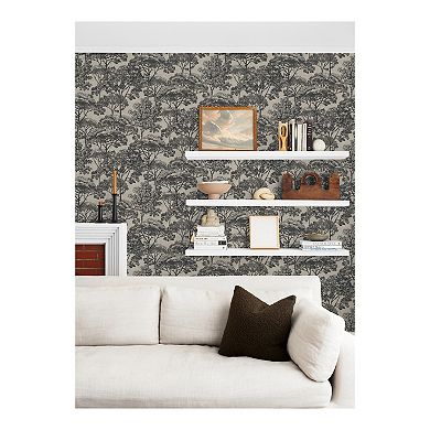Brewster Home Fashions Teatro Trees Wallpaper