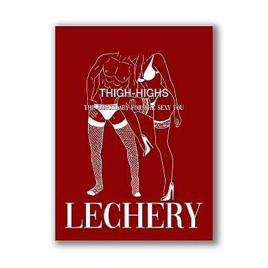 LECHERY® Fishnet 1 Pair of Thigh-highs