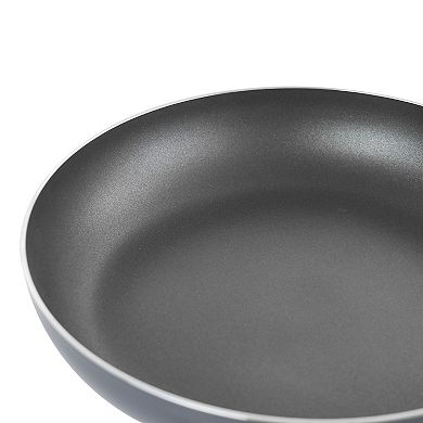 Oster Cocina Legacy 12 Inch Aluminum Nonstick Frying Pan in Gray