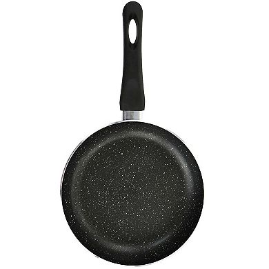 Oster Cocina 10.2 in. Pallermo Nonstick Aluminum Frying Pan in Graphite Grey
