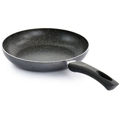 Oster Cocina 10.2 in. Pallermo Nonstick Aluminum Frying Pan in Graphite Grey