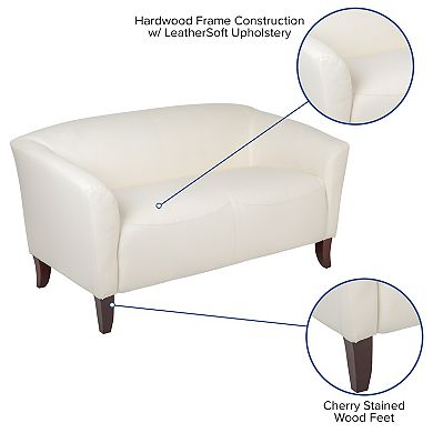 Flash Furniture HERCULES Ivory Color Loveseat