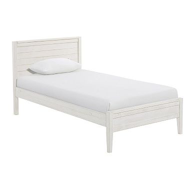 Alaterre Furniture Windsor Panel Bed & Nightstands 3-piece Set