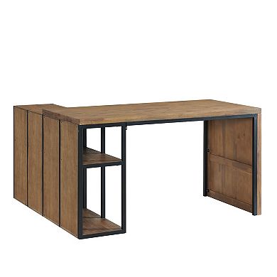 Alaterre Furniture Lloyd Corner Storage Desk 