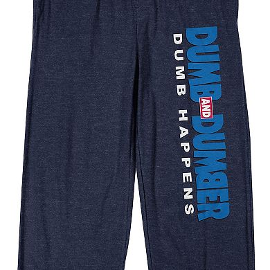 Men's Dumb & Dumber Logo Sleep Pants